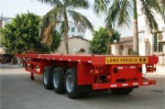Tri-Axle 40FT Utility Truck Container Semi Trailer